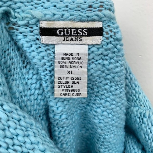 GUESS Chuck Knit Turtleneck Sweater S - Picture 5 of 7